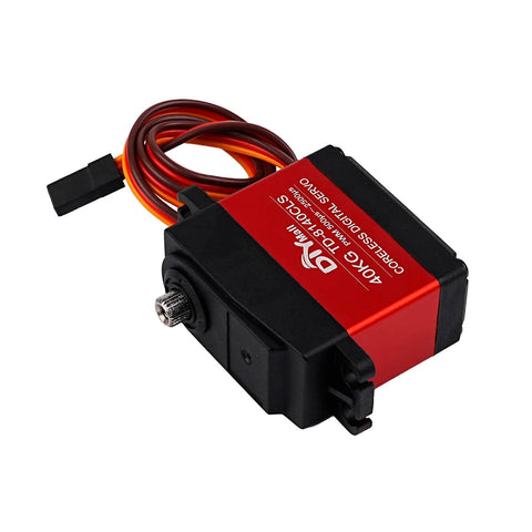 Beefy 40kg Digital Servo With Coreless Motor And Metal Gear 360 Degree Continuous Rotation for Cars Robots and Helicopters High Torque