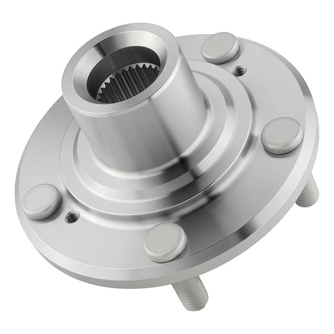 Front Wheel Hub Bearing Assembly Pair For Accord 2008-2012, Crosstour 2010-2015, Accord Crosstour 2010-2011, Acura TSX 2009-2014 OEM Style Replacement Beefed Up Front Hub Bearings For A Smooth Ride shown from side view