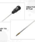 2-In-1 Soil Moisture Meter And PH Tester With A 12 Inch Probe, close-up view of portable garden tester components.
