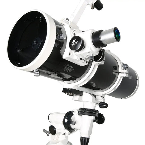 130mm Reflector Telescope With Equatorial Mount For Beginners Featuring 5 Inch Aperture And High Transmission Optics German Tech Quality