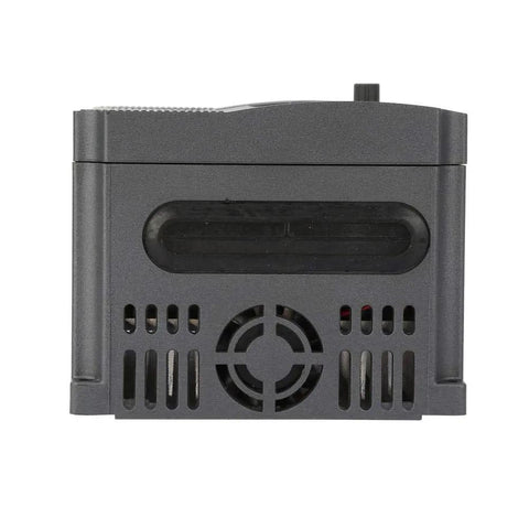 High Precision VFD Inverter For 3 Phase Motors 220V 1.5kW PWM Frequency Converter rear view showing fan vent