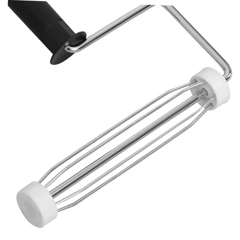 Adjustable Height TV Roller Stand With Heavy Duty Five Line Support For Rock Solid Stability And Smooth Glide Design To Hassle Free Placement In Any Room