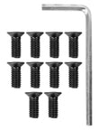 M365 Electric Scooter Screw Replacement Kit 10Pc Screwdriver Set with Heavy Duty Precision Metal Bits for Quick Repairs