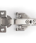 4 Pack Full Overlay Face Frame Cabinet Hinges With Soft Close Damper 105 Degree Adjustable Concealed Cup Hinges 35mm Cup Includes Screws