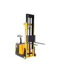 Heavy Duty Counter Balance Power Drive Lift For Die Loading And Truck Handling, compact design, yellow and black, warehouse use.
