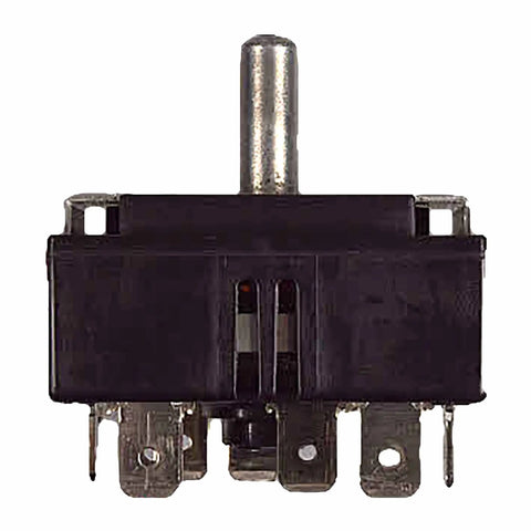 5304522918 Range Surface Element Switch Replacement For Electric Stovetops OEM Quality Black Control Switch front view