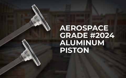 Aftermarket Piston Driver For F-350S Nailer With O Ring 502104, Aerospace Grade Aluminum Construction, image of aluminum piston