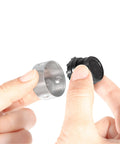 Person holding 2-Pack 630-7500 Vacuum Breaker Repair Kit for Anti-Siphon Wall Hydrants, showing parts for DIY fix.