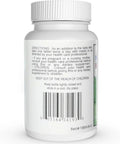 Back view of the bottle showing directions for Lithium Orotate 120 Mg Supplement For Brain Support 200 Tablets Easy Daily Dose Nootropic Mineral.