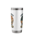Patriotic Sailboat Stainless Steel Insulated Tumbler For Fourth Of July Freedom Fans Keeps Your Drinks Cold Or Hot For Real All Day With Heavy Duty Double Wall And Spill Proof Lid, featuring American flag and sailboat design.