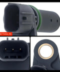 Engine Crankshaft Position Sensor Replacement For Honda And Acura Fits RDX TSX Accord Civic Element Fit 1.5L 1.8L 2.4L 2.3L 3.5L V6 Plug And Play OEM Grade Reference PC478 PC478T 5S1953 2CRK0083, 3-pin connector