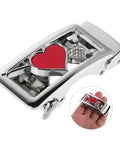 Quick Release Women Belt Buckle For Jeans Auto Buckle Waist Strap Fastener Versatile Fashion Accessory Dope Style