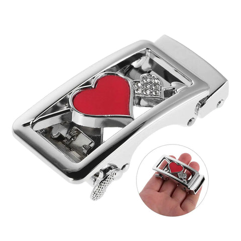 Quick Release Women Belt Buckle For Jeans Auto Buckle Waist Strap Fastener Versatile Fashion Accessory Dope Style