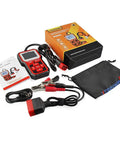 2 In 1 OBD2 Scanner And Battery Tester For 6V/12V Cars And Light Trucks, Car Diagnostic Scan Tool With Check Engine Codes, Live Data, O2 Sensor, Freeze Frame, Alternator Load Test, with cables and manual