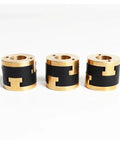 Smooth Z Axis Motion With This 3pcs V Core 31 Bi Material Lead Screw Decoupler Perfect For Smoother Prints And Less Layer Shifting On Your Fdm Printer. 3 black and gold decouplers
