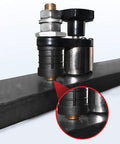 Hot Shop Grade Magnetic Welding Ground Clamp With Quick On Off Switch connecting to metal surface for stable heavy duty projects.
