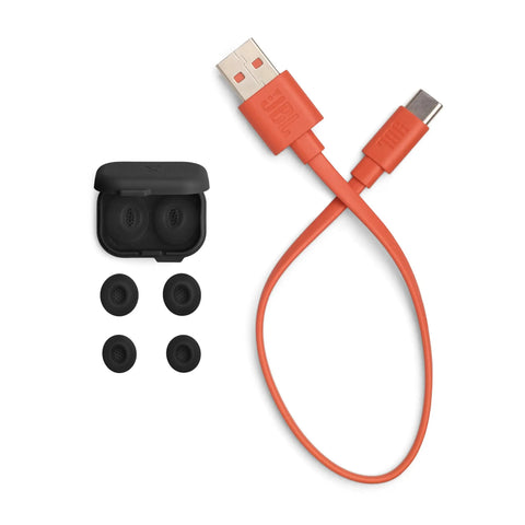 Tune Flex 2 True Wireless Earbuds With Active Noise Cancellation And Spatial Sound, 6 Mics For Crystal Clear Calls, Smart Ambient Tech, Up To 48 Hours Playback, IP54 Dust And Water Resistant, Black