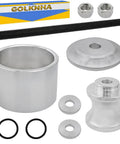 Heavy Duty Front And Rear Wheel Bearing Removal Tool Kit For Polaris RZR Sportsman Ranger UTV 40MM 44MM with aluminum components.
