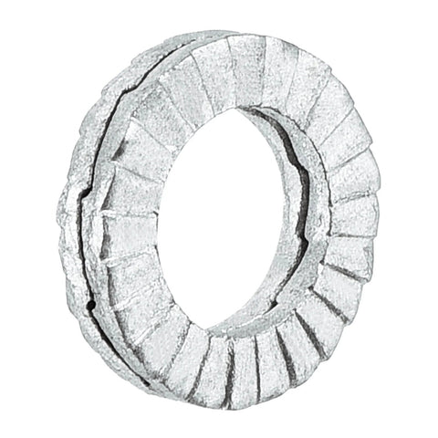 Wedge locking washer for M5 bolts, manganese steel, vibration-resistant safety washer