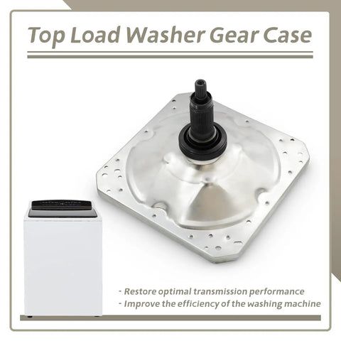 Top Load Washer Gear Case Replacement For Whirlpool Maytag Kenmore, W11393685 Transmission Gearbox Fits WTW7300DW0 7MMVWB855E MVWB855 MVWB757JW0 Replaces W10447976 W10811956 W10868473 W11134159, metal washer part