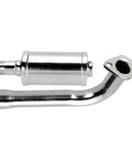 Stage 2 Beefed Up Carburetor Exhaust Muffler Kit for Predator 212cc engines, showing polished exhaust pipe and muffler