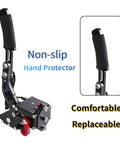 Pro Sim Racing Handbrake For PS4 PS5 USB 3.0 14Bit Precision with non-slip hand protector and all steel build
