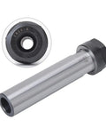Top Tier ER20A-100L Extension Rod With Precision Ground Straight Shank For Lathe Colllet Chuck Holder showing alloy steel construction.