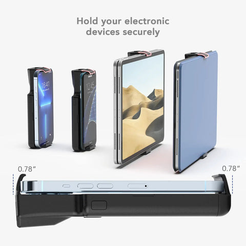 Portable Bluetooth Barcode Scanner With 3000mAh Battery for 1D 2D QR Codes compatible with iPad Tablet iPhone and Android phones.