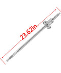Anti Backlash CNC Ballscrew SFU1605 600mm With Nut For Precise Motion 16mm Diameter 5mm Lead CF54 Steel Precision C7, 23.62 in