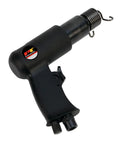 Heavy Duty Pro Grade Air Hammer Kit With Five Chisels For Auto Body Repairs Built In Regulator Durable Black Finish