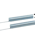 Heavy Duty Seven Inch Replacement Recliner Sofa Chair Mechanism Tension Steel Spring Two Pack Long Neck Hook Style on white background.
