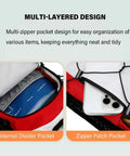 All Terrain Hydration Backpack With 2L Water Bladder lightweight outdoor pack showing multi-layered pocket design