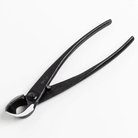 Pro Grade Bonsai Tool Kit 4 Piece Set With Yasugi Steel Satsuki Bonsai Scissors 8 Inch Concave Cutter Stainless Tweezers And Sap Eraser Made In Japan For Precise Trimming And Tree Care showing 8 inch concave cutter