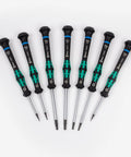 Kraftform Micro Hex Metric Precision Screwdriver Set for Delicate Electronics and Tight Spaces Ergonomic Handle Design