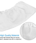 Heavy Duty Non Woven Dust Collector Bag For Nail Suction Machine With Secure Snap And Easy Change Design, white non-woven material.