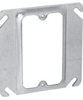 Square Mud Ring Cover For One Device With One Half Inch Raised Four Inch Square Box Cover Pack Of 100 For Switches And Receptacles