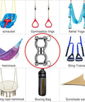 Beefy Bearing Swing Swivel For Rigging And Hanging 360 Degree Rotation Accessory Heavy Duty Industrial Gear For Static And Dynamic Ropes Upgraded Hanging Solution, stainless steel swivel connector