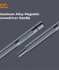 Aluminum alloy magnetic screwdriver handle from Snap To Go 30 Piece Precision Screwdriver Set With Magnetic Tweezers And Bits