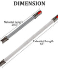 Flexible Extension Hose Attachment For Cordless Vacuum Cleaners Compatible With V15 V15s Gen5 V12 V11 V10 V9 V8 V7 Models dimensions