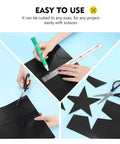 8 By 10 Inch Adhesive Magnetic Sheets, 15 Pack Flexible Magnetic Backing For Photos, cutting crafts with scissors and ruler
