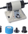 Pro-Level Leather Burnisher Machine For Killer Edges, High-Speed Edge Polisher And Grinder Tool At 8000RPM with accessories.
