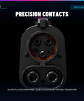 Hella Durable NACS To CCS1 Adapter For Tesla Superchargers showing precision contacts and silver-plated copper pins.