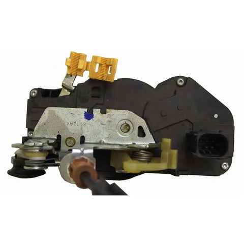 Top Notch Door Lock Actuator For Chevy Silverado 1500 2500HD 3500HD And GMC Sierra 1500 2500HD 3500HD Model Years 2009 To 2011 Super Easy Bolt On Install With All Needed Hardware Included So You Can Fix Your Car Fast Without Breaking The Bank Today.. black door lock actuator with metal bracket and wiring connector
