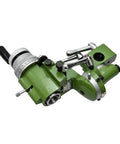 Universal Milling Cutter Sharpener And Engraving Knife Grinder With Rock Solid Tool Carrier For Diy Projects Heavy Duty Knife Holder with green metal finish