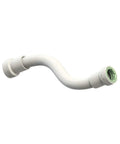 Half Inch PVC Lock Flexible Repair Coupling For Schedule 40 PVC Pipe No Glue Required Rotatable Watertight Seal With Stainless Teeth Grip