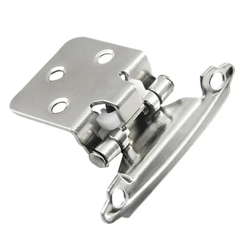 20 Pack Self Closing Cabinet Hinges With Hydraulic Buffer Soft Close Kit For Kitchen Cupboard Overlay Mount premium heavy duty hinge side view