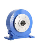 Front view of Magnetic Powder Brake Dynamometer Torque Tester for Motors and Servos, large range 200 N.m, strain gauge sensor.