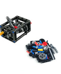 Hands On 5 Speed Manual Transmission Model Kit With Differential Gear And Wave Box for DIY building, unassembled view