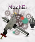 MT2 Tailstock Compatible Precision Taper Turning Attachment with interchangeable revolving and dead centers for lathe work