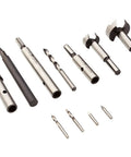 Forstner Pepper Mill Drill Bit With Wave Cutter Design Premium HSS High Speed Steel set with various sizes for boring wood